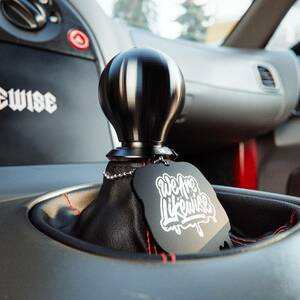 WE ARE LIKEWISE NAD PRO Pro black black round steel heavy weight trike wise AT MT all-purpose shift knob 8 10 12 1.25 1.5