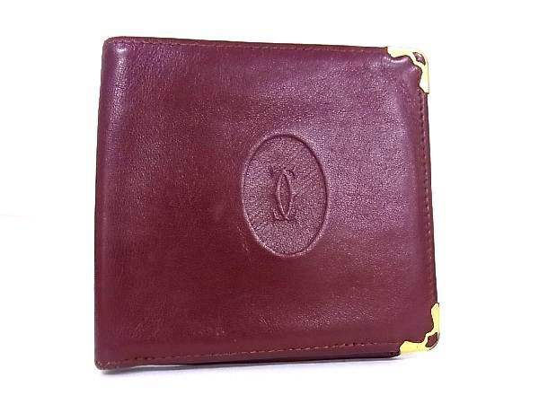 ヤフオク! -カルティエ二つ折り財布の中古品・新品・未使用品一覧
