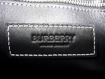 1円 BURBERRY バーバリー ノバチェック キャンバス×レザー トートバッグ ショルダーバッグ ハンドバッグ ブラウン系×ブラック系 a2613TN_画像7