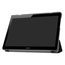 Huawei MediaPad T3 10 専用マグネット開閉式 スタンド機能付き専用三つ折ケース 薄型 軽量型 高品質PUレザーケース タンポポ_画像6