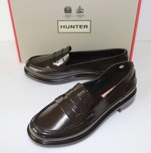  обычная цена 16500 новый товар подлинный товар HUNTER оригинал pe колено Loafer Hunter WFF1006RGL JP23 US6 UK4 EU37 138-159161-168170-173