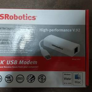 USRobotics 56K USB Modem V.92 新古品の画像1