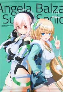 楽園追放 -Expelled from Paradise-×すーぱーそに子 アンジェラ・バルザック＆そに子 B2コラボタペストリー C87