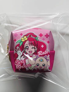 キュアグレース ラビリン ラテ ミニポーチ スクエアポーチ キーホルダー ヒーリングっどプリキュア のどか プリティストア