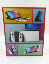 J16800RZZ 未開封 Nintendo Switch ニンテンドースイッチ (有機ELモデル） Joy-Con(L)/(R) ホワイト HEG-S-KAAAA 店舗印無 任天堂_画像2