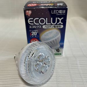 【中古】アイリスオオヤマ エコルクス ハロゲン電球形 LDR6L-M-E11-V1 LEDランプ 電球色相当（2）