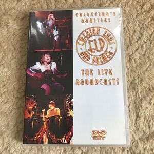 エマーソンレイク&パーマー EMERSON LAKE & PALMER THE LIVE BROADCAST