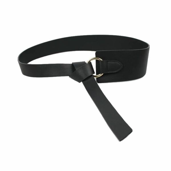 Waist ring belt BLACK No.488