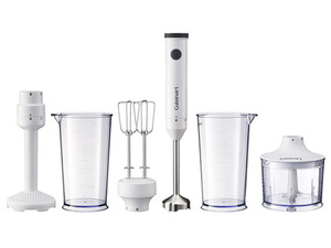 送料無料◆新品保証付◆Cuisinart クイジナート◆スリム&ライト マルチハンドブレンダー マッシャー付(W)◆HB-702WJ ホワイト◆即決