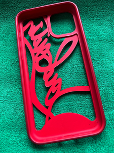 Christian Louboutin クリスチャンルブタン ルブタン iPhone 11 pro ロゴ 携帯ケース 赤 レッド 正規品