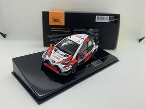 IXO 1/43 トヨタ ヤリス Toyota Yaris WRC #8 O.TANAK M. Jarveoja Rally Finland 2019 J04-05-203-2