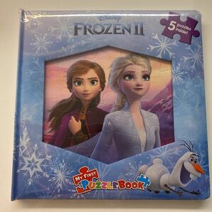 新品　未開封　ディズニー　アナ雪　エルサ　パズルブック　英語版