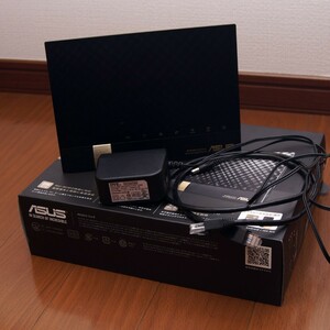 ASUS 1734+800Mbps(11a/b/g/n/ac) デュアルバンドギガビットWi-Fi高速無線ルーター RT-AC85U(利用目安環境 最大15台/3階建・4LDK)