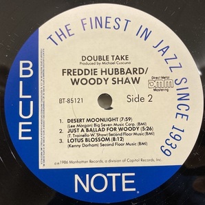 ■即決 Freddie Hubbard / Double Take 32759 米オリジナル ウディ・ショウ、 フレディ・ハバード Woody Shawの画像3