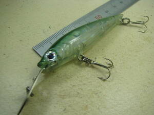 廃番 ダイワ TDハイパーミノーTi70SP グリーン 当 Daiwa T.D.HyperMinnow Titan-Lip 重心移動