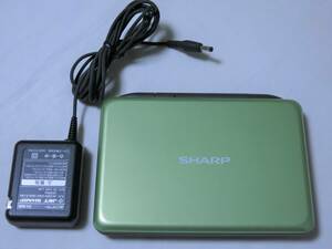 SHARP * sharp * battery type color computerized dictionary PW-AC920 * with charger 