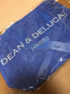 DEAN&DELUCA☆ ディーンアンドデルーカ☆ブルーメッシュトートバッグ☆青