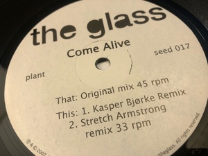 12”★The Glass / Come Alive / Kasper Bjorke / Stretch Armstrong / エレクトロ！