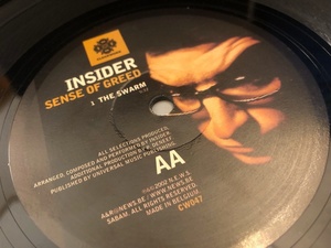 12”★Insider / Sense Of Greed / ハード・テクノ！！