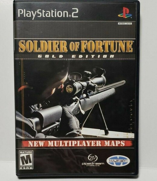 PS2　SOLDIER OF FORTUNE GOLD EDITION　北米版