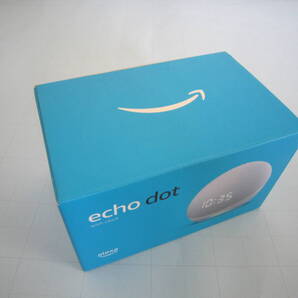 【送料無料・新品同様】Amazon アマゾン Echo Dot (エコードット) 第4世代 時計付きスマートスピーカー with Alexa