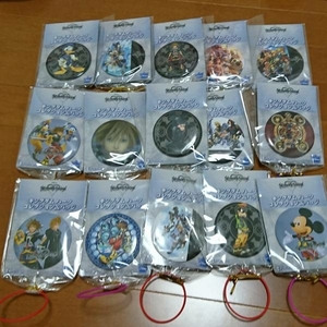  Kingdom Hearts collection can badge all 15 kind Disney Mickey Mouse Donald Goofy 