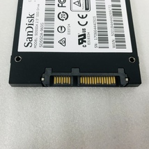動作確認済み 1003時間 SanDisk SDSSDA960G 960GB 2.5インチ SATA 内蔵 SSD SMART正常 消去済み_画像3