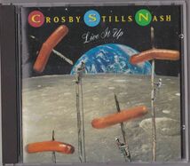 【国内盤】Crosby, Stills & Nash Live It Up AMCY-121_画像1