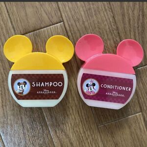 ディズニーアンバサダーホテル アメニティシャンプー(50ml)、ヘアコンディショナー(50ml)