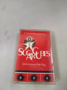 T0544 cassette tape Sugarcubesshuga- Cube zStick Around For Joy