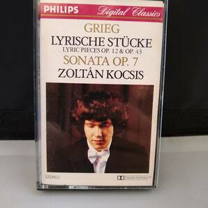 T0693【カセットテープ/Zoltan Kocsis/GRIEG Lyrische Stucke-Pieces-Sonata Op.7/】の画像1