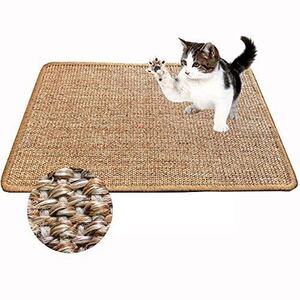 猫 爪とぎ 猫用 麻 横置き型 天然サイザル 40*60cm つめとぎ
