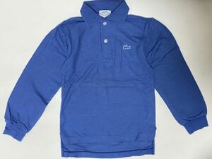  limited time price cut 130cm Kids [ click post possible ] US old clothes America LACOSTE Lacoste polo-shirt long sleeve / MADE IN JAPAN / control R3 (24)