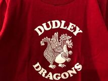 クリックポスト可 キッズ M (10-12) JERZEES ジャージーズ 半袖 Tシャツ 古着 USA アメリカ ヴィンテージ 子ども服 dudley dragon Y-10-16_画像2