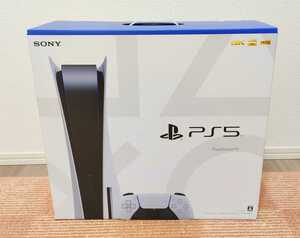 【新品・未開封】PlayStation5　通常版　新型ディスクドライブ搭載モデル SONY プレステ5 本体 PS5 CFI-1100A グランツーリスモ7付き