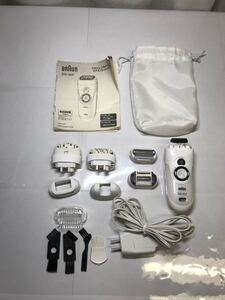 braun ブラウン 脱毛器 シルクエピル エクスプレッシプ プロ silk epil 中古品 2010年製 type 5377