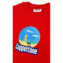 コパトーン COPPRTONE 子供 Hanes USA Tシャツ 2枚セット ヴィンテージ 紺 赤 ネイビー レッド 夏 サマー 6～8 120～130cm？ 6～8歳？ レア_画像6