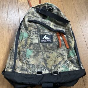 グレゴリー GREGORY 旧タグ バックパック USA デイパック 迷彩 リュック カモフラ アウトドア