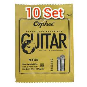 Orpee Classic Guitar String нормальное напряжение 28-43 10 Set