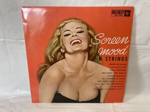 ★S193★ LP レコード Screen Mood In Stringsスクリーンムードインストリングス レオンポップスオーケストラ 10インチ LKF1109