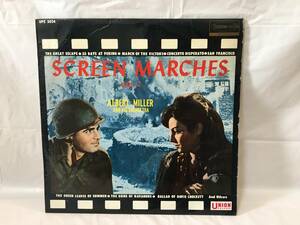 ☆S023☆LP レコード スクリーン・マーチ 第２集 SCREEN MARCHES アルバート・ミラー楽団 UPS-5024