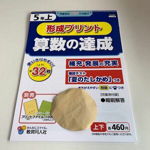 Y25.734 形成プリント 算数の達成 ドリル 計算 小学4年 上 受験 テスト 予習 復習 国語 算数 理科 社会 英語 家庭科 教材 家庭学習