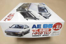 送料510円◆AE86トレノ・3ドア1600GT前期型83年／APEX_画像3