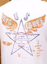 新品 バズリクソンズ U.S.ARMY AIR CORPS Tシャツ M ホワイト ミリタリーシャツ BR78545_画像4