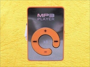 おもちゃ プライズ MP3 PLAYER 〔オレンジ〕／１点 美品