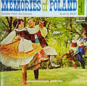 (C16H)☆ポルカ/ポーランド歌謡レア盤/Bolek Singing Polish Favorites/Memories Of Poland☆