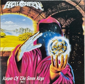 (C93H)*Metal бумага jacket снят с производства / Halloween /Helloween/.. бог .~ первый глава /Keeper Of The Seven Keys Part.1*