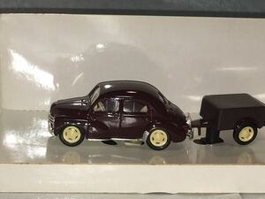 【送料無料】1/43 ルノー 4CV トレーラー ベレム RENAULT 4CV + REM