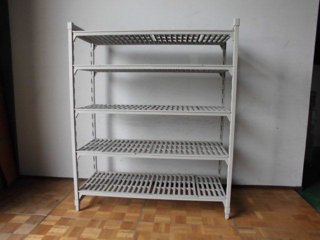 新入荷 流行 アドキッチンキャンブロ 610ソリッド型 カムシェルビングセット 61×91×H163cm 4段 trumbullcampbell.com