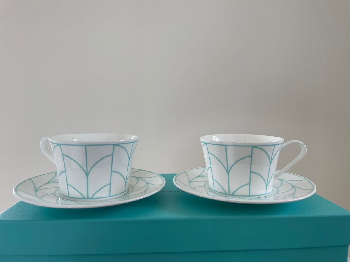 未使用】TIFFANY&Co. ティファニー プラチナ ブルー バンド カップ ...